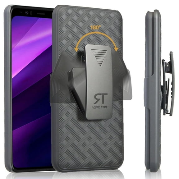 Rome Tech for Google Pixel 4 XL Shell Holster Combo Case With Belt clip