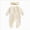 Beige, variant on Newborn Newborn Bodysuit Romper Baby Girls Footies Romper Spring Newborn Fart Coat Long Sleeve Pack Foot Climb Newborn Fall Winter Gift Clothes,Orange Jumpsuit Sleep & Play Bodysuit