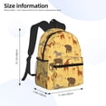 thumbnail image 4 of Fotbe Cute Animals Lightweight Casual Laptop Backpack for Men and Women, Daily use Waterproof backpack, Backpack for College, 4 of 8