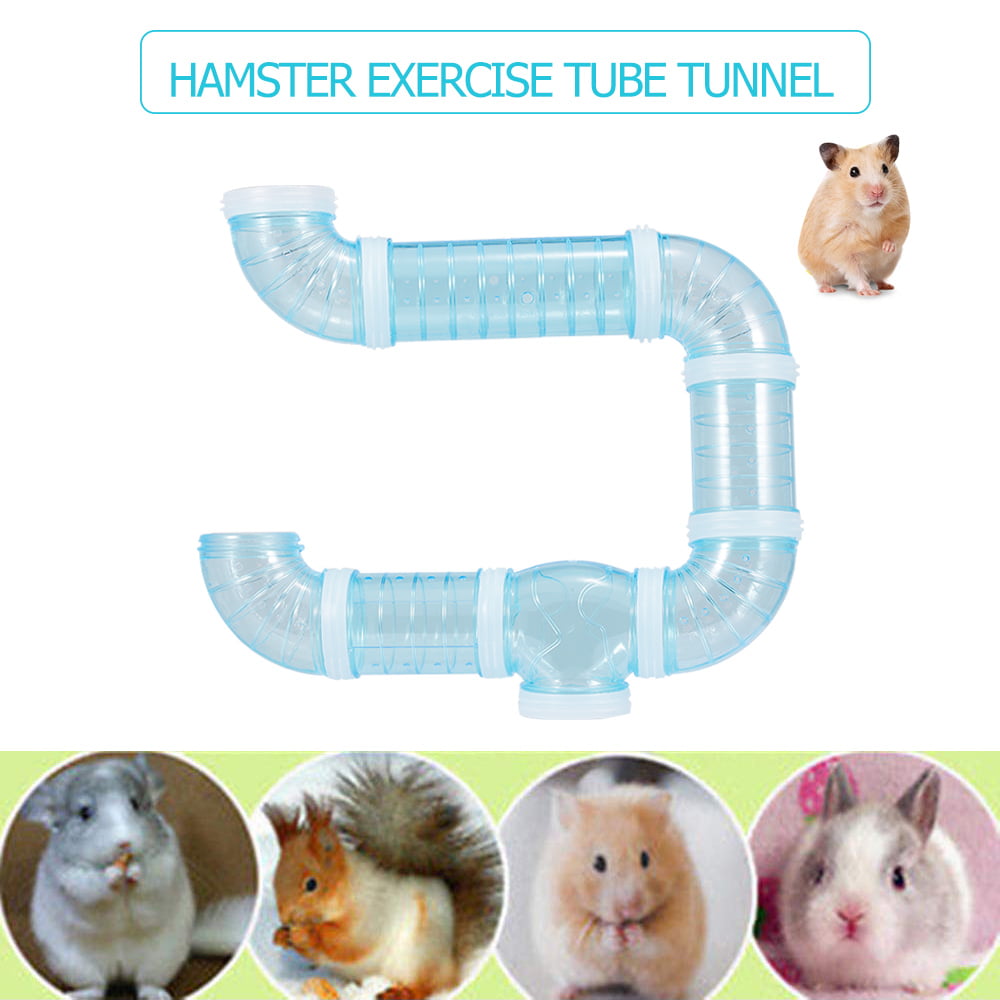 Festnight Hamster Tube Tunnel Toy DIY Assorted Playground Module Toy Exercise for Hamster Mouse and Other Small Pets