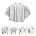 thumbnail image 4 of White Hair Color Cape for Hair Coloring Durable Salon Capes, 4 of 4
