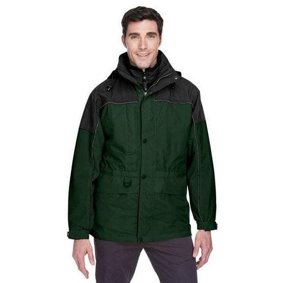 North End Men's 3-In-1 Two-Tone Parka>2XL ALPINE GREN 88006
