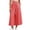 Pink, variant on Costeam Womens Gingham Plaid Elastic High Waist Cropped Wide Leg Capri Pants Dual Side Inset Hand Pockets Soft Lightweight Knit Loose Fit Summer Casual Trousers