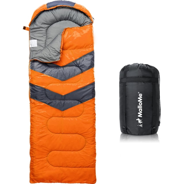 Saco de dormir MalLome impermeable para clima frío para adultos