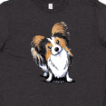 thumbnail image 4 of Inktastic Tricolor Papillon Youth T-Shirt, 4 of 5