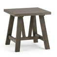 thumbnail image 1 of Simpli Home Dylan Table d'Appoint Carrée en Bois Flotté, 1 of 5