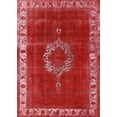 thumbnail image 1 of Ahgly Company Indoor Rectangle Mid-Century Modern Red Oriental Area Rugs, 4' x 6', 1 of 6