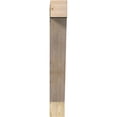 thumbnail image 2 of Ekena Millwork 6"W x 38"D x 44"H Traditional Block Rough Sawn Bracket, Douglas Fir, 2 of 25