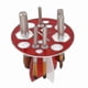 thumbnail image 2 of Colorful Circular Makeup Brush Holder Make Up Drying Rack Brushes Case Artifact Portable Beauty, 2 of 3