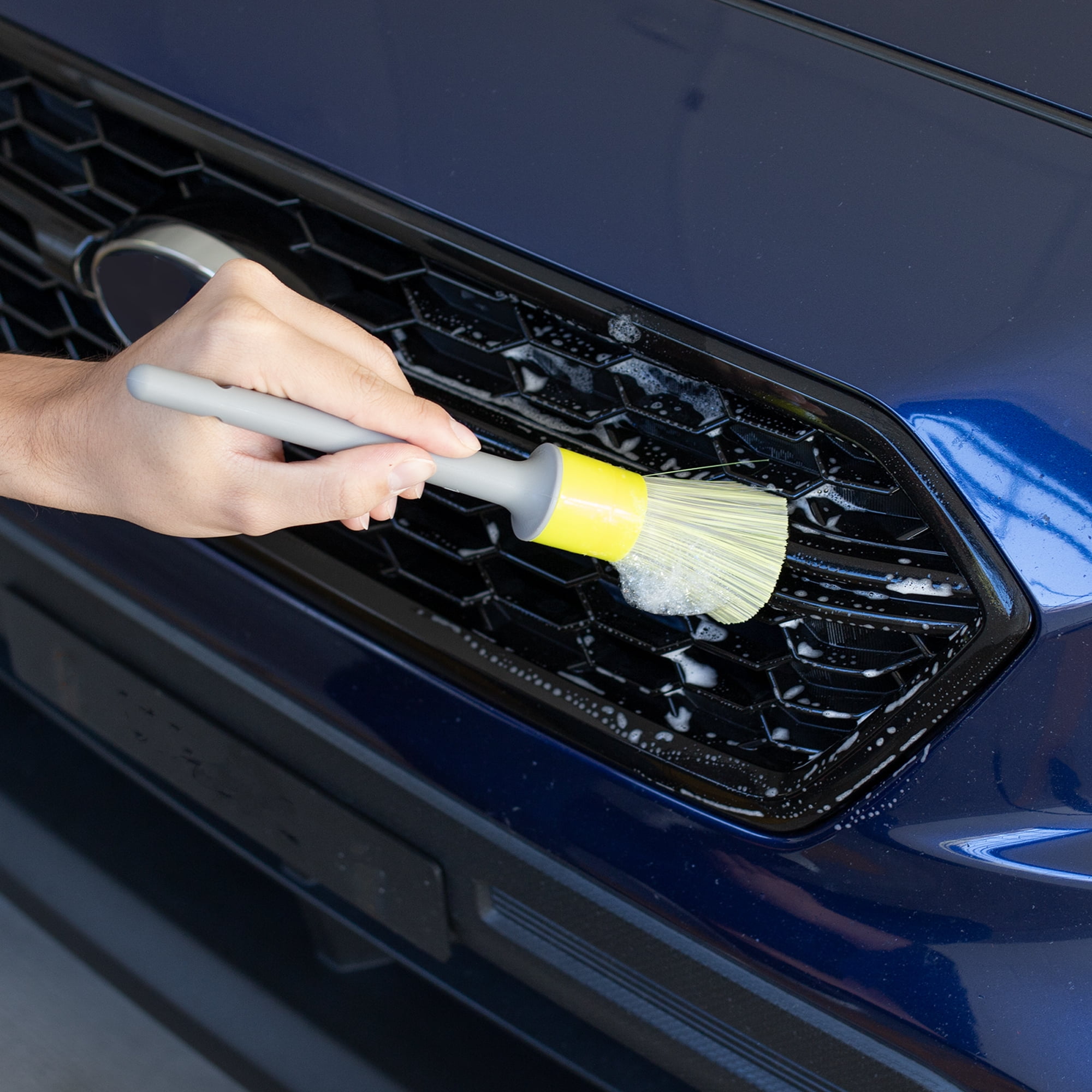 Auto Drive 2-Piece Set Interior & Exterior Car Detailing Brushes