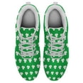 thumbnail image 2 of St Patricks Day Shoes for Women Men Running Sneakers Breathable Casual Sport Tennis Shoes White Size 10, 2 of 5