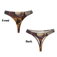 thumbnail image 3 of Fotbe Western Desert Cowboy Cloud Tanga Sin Costuras para Mujer con Estampado – Panties Invisibles, Transpirables y Cómodos para Uso Diario-X-Large, 3 of 6