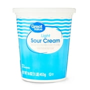 Great Value Light Sour Cream, 16 oz