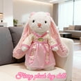 thumbnail image 3 of 16" Easter Bunny Plush Toy in Traditional Hanfu,Cute Stuffed Rabbit Doll for Easter Gifts,cute Small Soft Stuffed Animal Bunny Rabbit Plush Toy for Girls, 3 of 6
