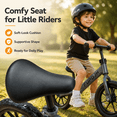 thumbnail image 6 of FUPOJH 12" Kids Balance Bike, No Pedal, Light-Up Wheels, Adjustable, for Toddlers 2-5，Gray, 6 of 8