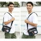 thumbnail image 5 of Bandolera Informal, Bandolera Impermeable De Nailon Para Hombre, Bandolera Con Múltiples Bolsillos Para Hombre, Compras Para Hacer Ejercicio Al Aire Libre Serendint HA018260-00, 5 of 7