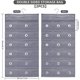thumbnail image 2 of Organizador de armario colgante (2 unidades) para ropa interior, calcetines y sujetadores. 30 bolsillos de almacenamiento de doble cara. Plegable y ahorra espacio. Para bragas, sujetadores y corbatas., 2 of 5