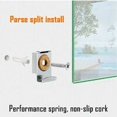 thumbnail image 3 of Pezzi Clip per Specchio a Molla Clip per Gancio per Specchio Fissaggio Morsetto per Specchio Staffe per Specchio con Borchie e Viti per Ganci di Fissaggio per Specchio Possono Supportare, 3 of 5