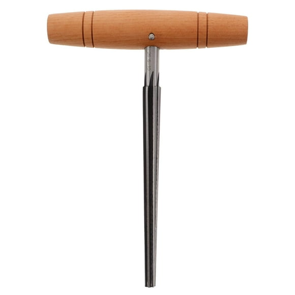Artibetter Luthier Tools Standard Peg Hole Reamer with Wood Handle Peg Shapers Peg Shaver for Guitar Violin Accessories