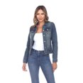 thumbnail image 2 of White Mark Veste en Denim Classique pour Femmes, 2 of 6