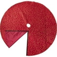 thumbnail image 2 of Saro Lifestyle 38TRS.BU52R 52 in. Ari Embroidered Tree Skirt, Burgundy, 2 of 2