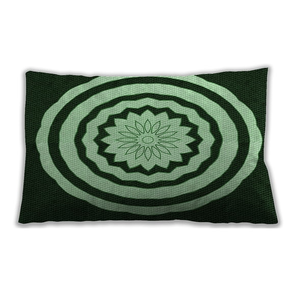 Ahgly Company Indoor Rectangular Contemporary Lumbar Throw Pillow, 13 inch by 19 inch