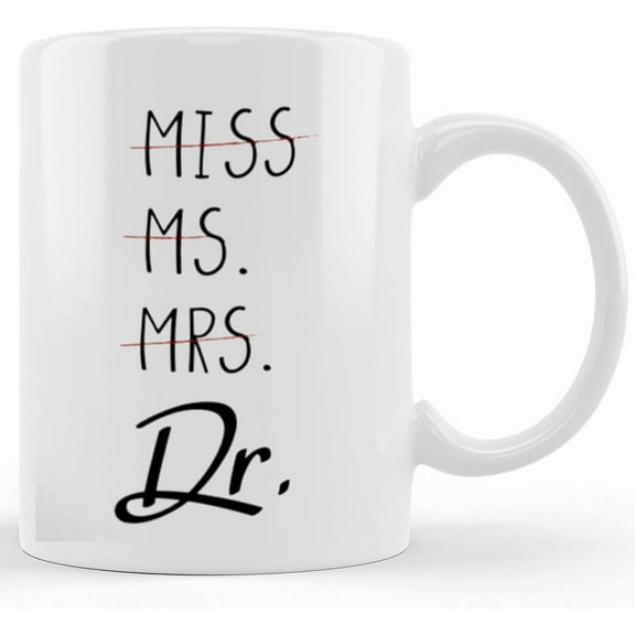 Miss, Ms. , Mrs., Dr. Accent Mug, Ceramic Novelty Coffee Mug, Tea Cup, Gift Present For Birthday, Christmas Thanksgiving Festival, 11oz Sarcasm With Sayings Mug