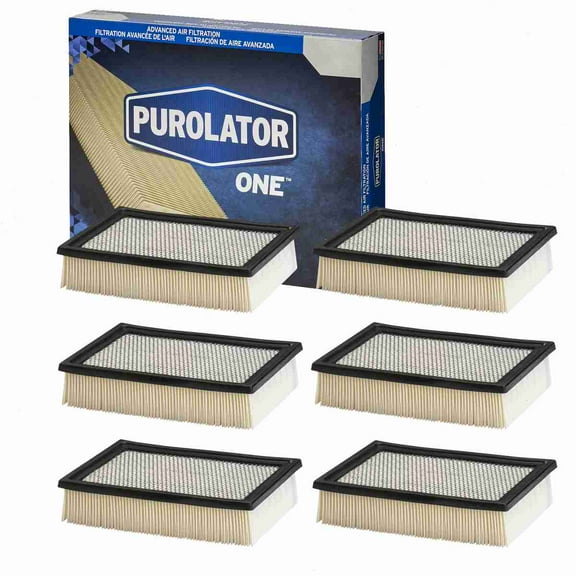 6 pc Purolator ONE A35323 Air Filters for 62385 Intake Inlet Manifold Fuel Delivery Filters Fits select: 2001-2012 FORD ESCAPE, 2000-2007 FORD TAURUS