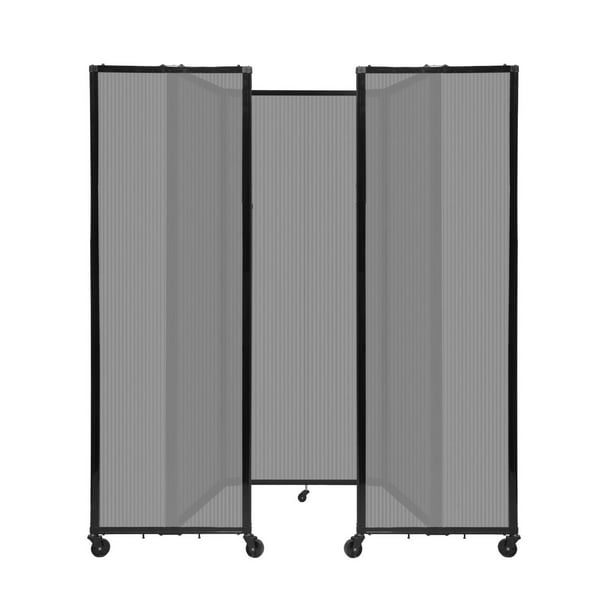 Versare Room Divider 360 Folding Portable Partition Freestanding Decorative Room Separator 3