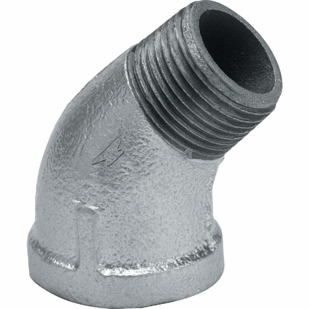 1/2" 45 Degree Street Elbow Anvil 8700128500 Malleable Iron Pipe Fitting 