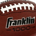 thumbnail image 2 of Franklin Sports PeeWee Footballs - Extra Grip 1000 - Brown/White - 1 Inflated Ball, 2 of 6