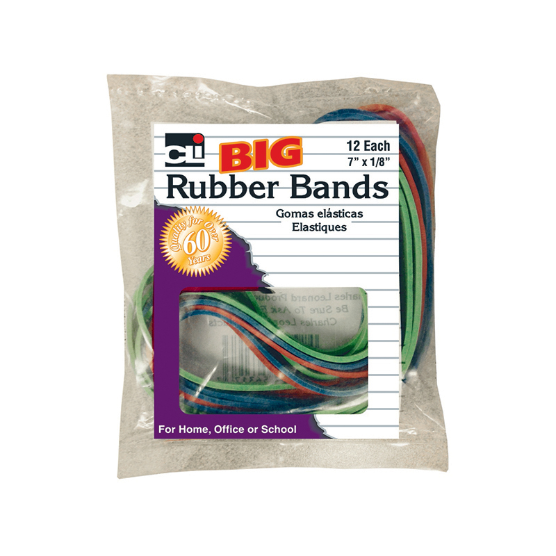 Big Rubber Bands 7X1/8In 12Pk Walmart Canada