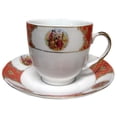 thumbnail image 1 of Coffee Cups and Saucers, Large, 12pc, (style CF220A), 1 of 1
