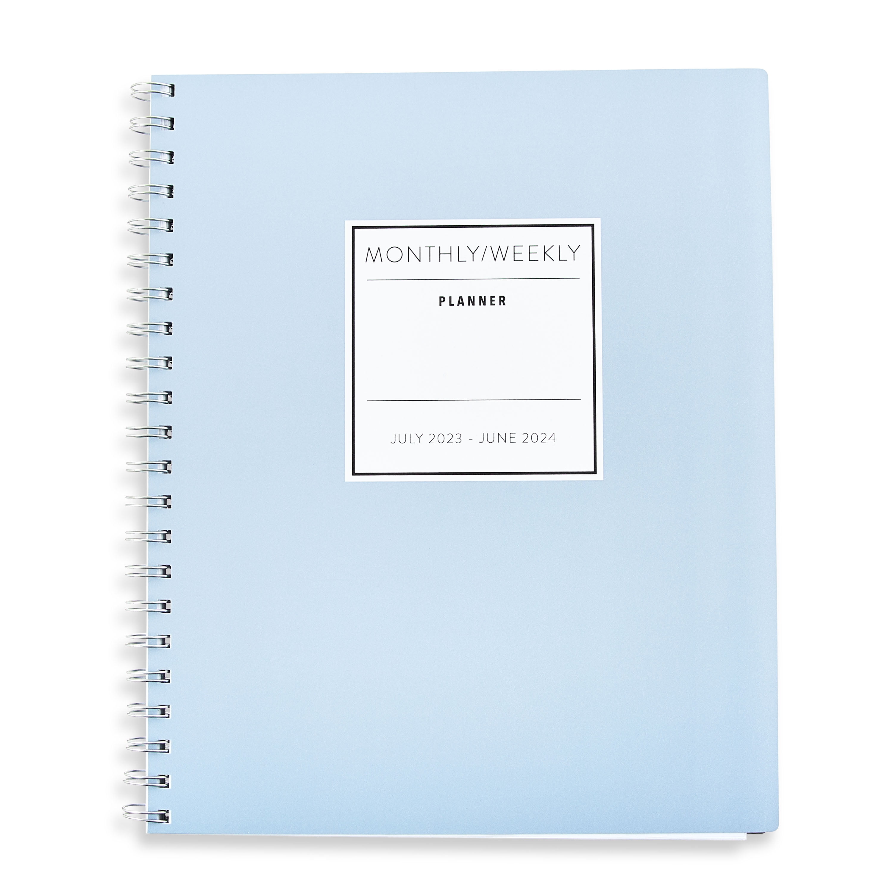 Pen+Gear Weekly Planner, July 2023 June 2024, Blue