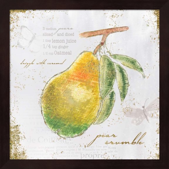 Garden Treasures III by Emily Adams, Framed Wall Art, 13.25W x 13.25H