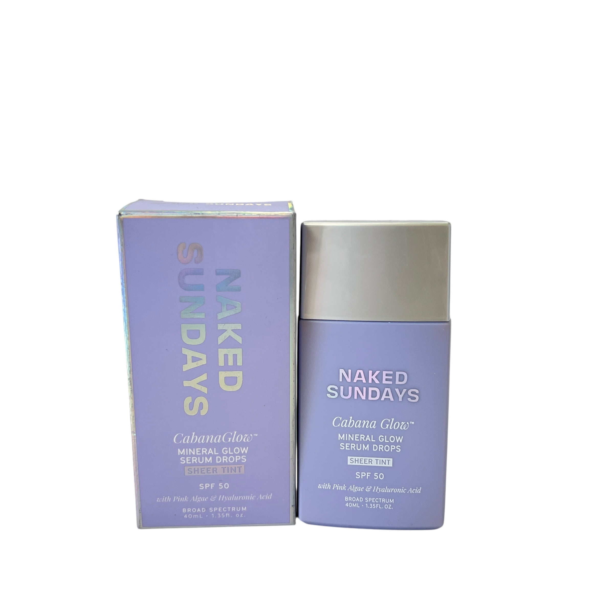 Naked Sundays CabanaGlow Mineral Serum Drops Sheer Tint 1.35 fl oz