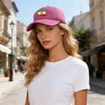 thumbnail image 2 of Chapeau de Visière de Soleil Unisexe pour Extérieur, Mode Imprimée, Bord Réglable, pour Sports et Tenue Décontractée, 2 of 5