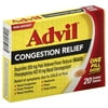 Advil Congestion Relief Coated Tablets 20 Tablets