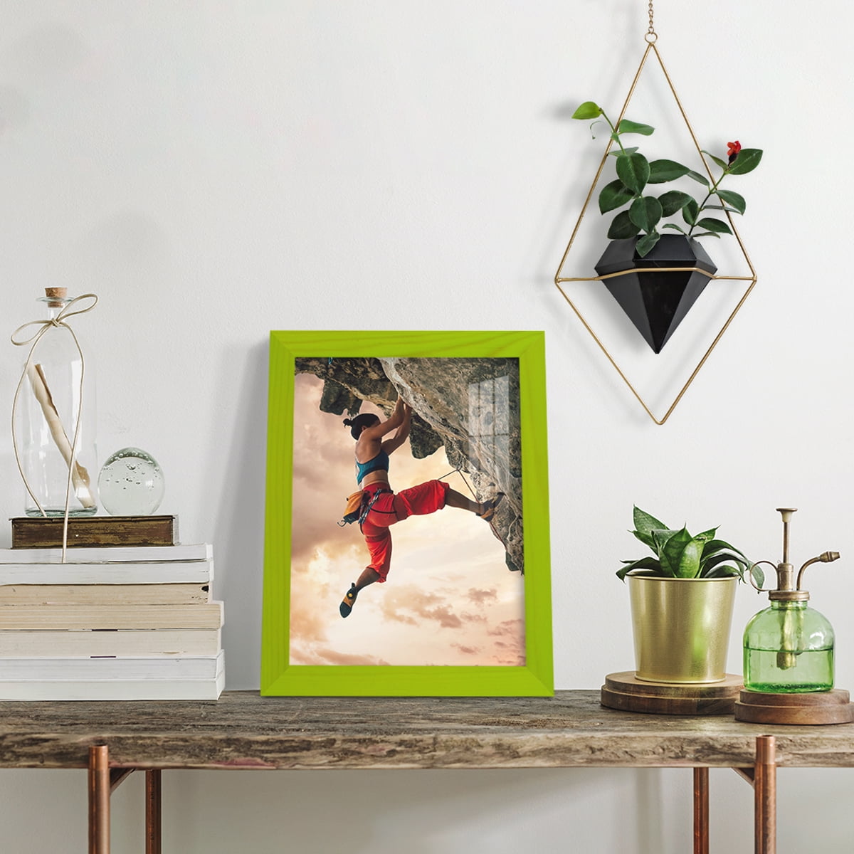 8x10 Wood Grain Picture Frame - Avocado