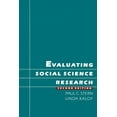 thumbnail image 1 of Pre-Owned Evaluating Social Science Research (Paperback) 0195079701 9780195079708, 1 of 1