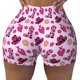 thumbnail image 2 of Fotbe Retro Cowgirl Shorts Sin Costuras – Shorts Deportivos de Cintura Alta para Mujer, Elásticos para Gimnasio, Yoga, Running o Ciclismo-Small, 2 of 8