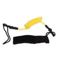 thumbnail image 1 of Safety Rope, Paddle Board Leash High Strength Practical  for Kayak for Surfboard Black,Yellow,Orange,transparent Blue, 1 of 7