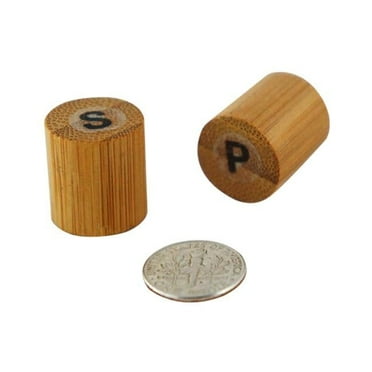 0.67 In. Bamboo Mini Salt & Pepper Set, Pack Of 100