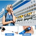 thumbnail image 7 of Papapt 9Pcs Cruise Accessories Kit Includes 4 Pcs Carnival Cruise Luggage Tags with Metal Loop 2 Pcs Cruise Lanyards for Ship Cards 2 Pcs Waterproof Phone Pouch and a Cruise Power Strip (Cute Color), 7 of 7