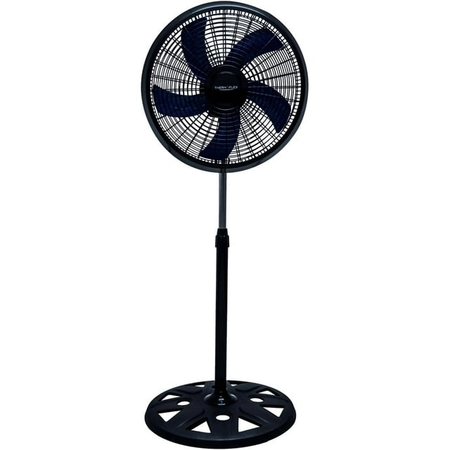 Ventilador De Pedestal Thermoflex 18 Pulgadas Plástico/metal 3 velocidades, 5 aspas