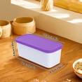 thumbnail image 3 of Ice Tub Containers Reusable Freezer Storage Containers With Lids For Homemade Sorbet Yogurt Or Gelato, 3 of 9