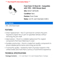 thumbnail image 2 of Front Outer CV Boot Kit - Compatible with 1993 - 2002 Nissan Quest - Dorman, 2 of 2