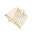 thumbnail image 1 of Maytalsory Pot Lid Rack Kitchen Organizer for Serving Trays Wall and help Cabinets Dining Tables Gold, 1 of 5