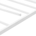 Mainstays 14'' HeavyDuty Steel Slat Twin Platform Bed Frame, White
