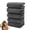 Black, variant on Bxaolu Microfiber Washcloths 5 Pack 29.5" x 13.8" Soft Feel Fingertip Towels Quick Drying Wash Cloths Ultra Soft, Multipurpose Face & Hand Towels for Bathroom, Spa, and Gym Towel.